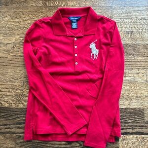 Ralph Lauren Long Sleeve Kids Polo